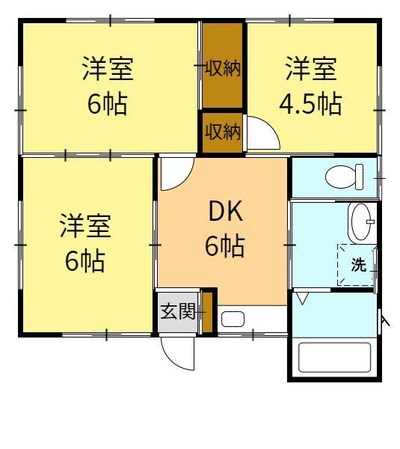 和田荘の物件間取画像